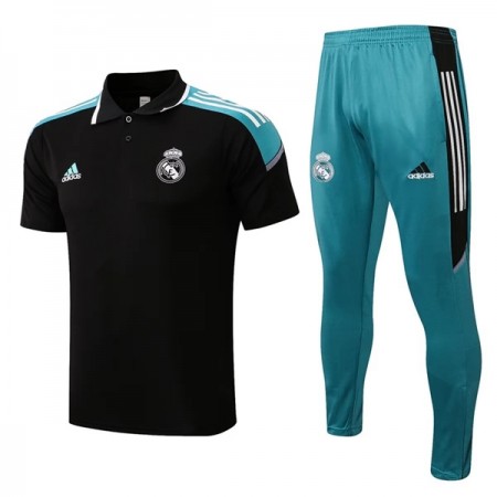 Real Madrid Tränings Polo 2022-23 Svart blå Real Madrid Tränings Polo 2022-23 Svart blå